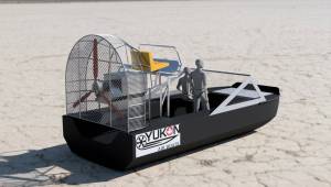 Yukon Expedition Sleds plans to build Canada&rsquo;s first welded‑plastic landing craft next year, an eight‑person vessel designed to travel over water, ice and ground. (Yukon Expedition Sleds/Facebook)