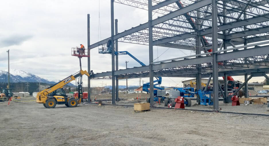 Construction continues to increase in Whitehorse. (Stephanie Waddell/Yukon News)